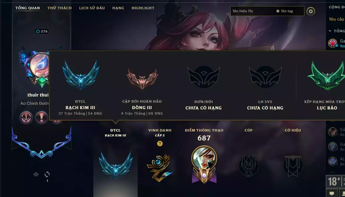 Ảnh 281 SKIN LOL NHIỀU TP ĐẸP FULL CHAMP